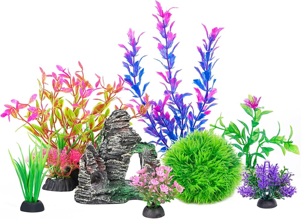 Aquarium Decoration Set