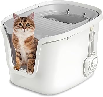 Enclosed Hooded Litter Box
